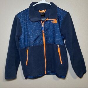 The North Face Boys M | Navy and Bright Orange Jacket